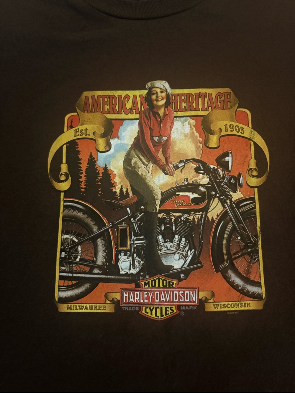 Appleton Harley-Davidson- Clarksville, TN TShirt - Picture 2 of 6